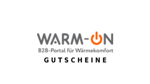 warm-on Gutschein Logo Seite