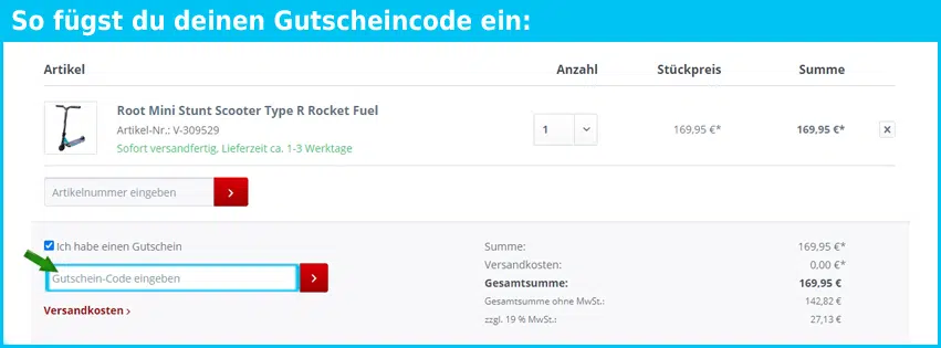 x-world-skateshop.com Gutschein einfuegen und sparen blau