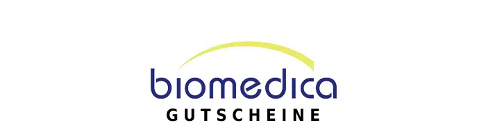 biomedica Gutschein Logo Oben
