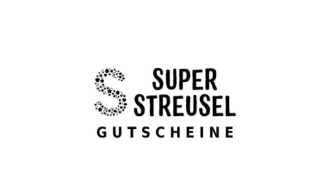 superstreusel Gutschein Logo Seite