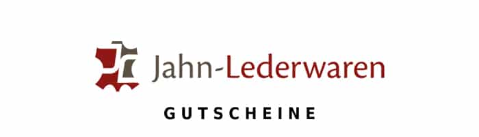 jahn-lederwaren Gutschein Logo Oben