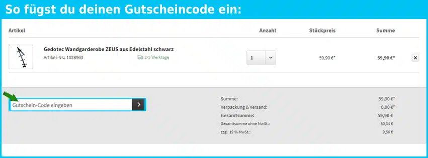 heimwerkertools.com Gutschein einfuegen und sparen blau