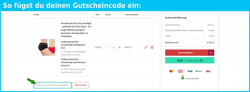 erdbeerwoche Gutschein einfuegen und sparen blau