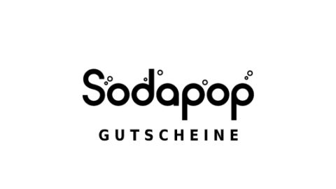 sodapop Gutschein Logo Seite