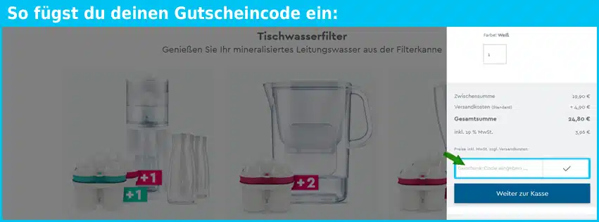 bwt Gutschein einfuegen und sparen blau