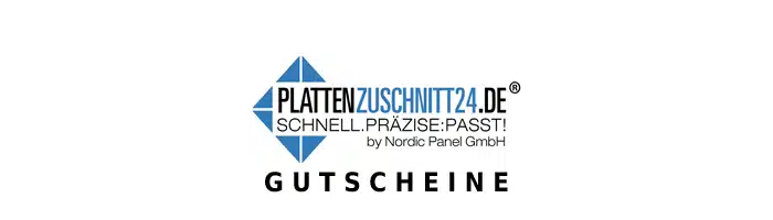 plattenzuschnitt24.de Gutschein Logo Oben