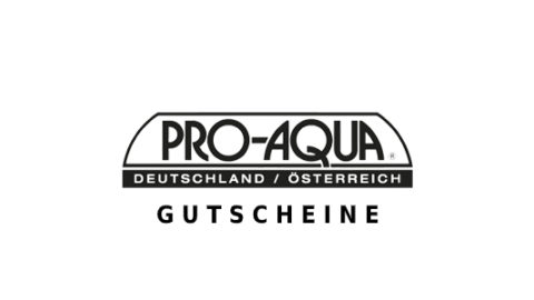 pro-aqua Gutschein Logo Seite