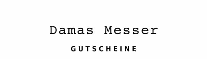 damas-messer Gutschein Logo Oben