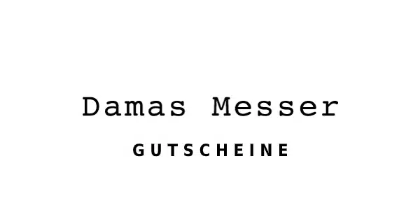 damas-messer Gutschein Logo Seite