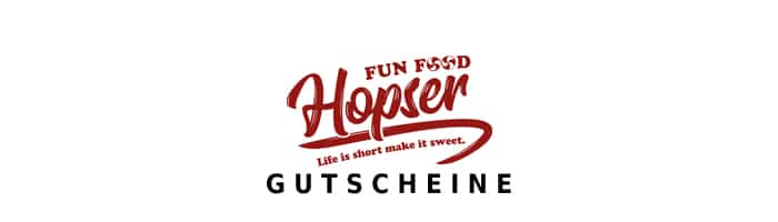 hopser-funfood Gutschein Logo Oben