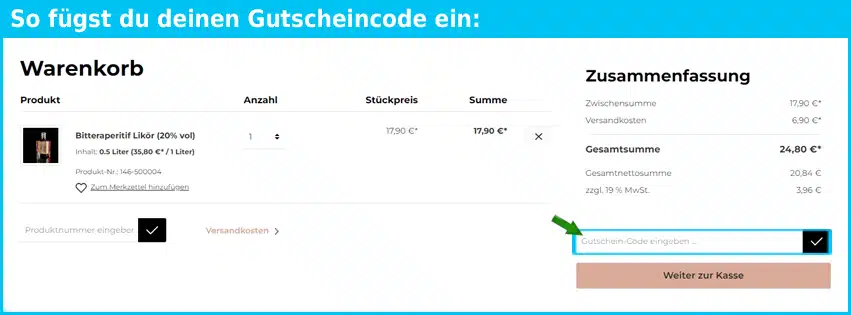 manufakt.ruhr Gutschein einfuegen und sparen blau