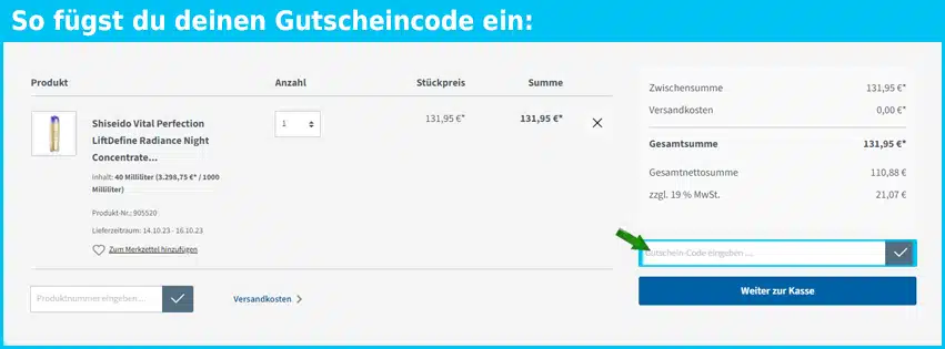 heudorf Gutschein einfuegen und sparen blau