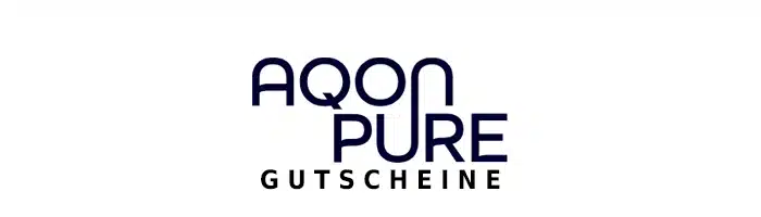 aqon-pure Gutschein Logo Oben