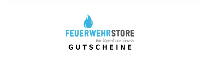 feuerwehrstore Gutschein Logo Oben