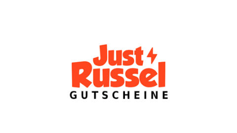 justrussel Gutschein Logo Seite