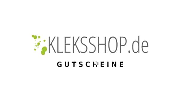 kleksshop Gutschein Logo Seite