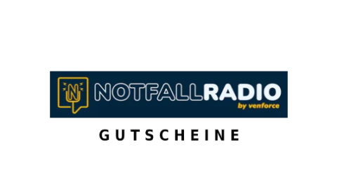 notfallradio Gutschein Logo Seite