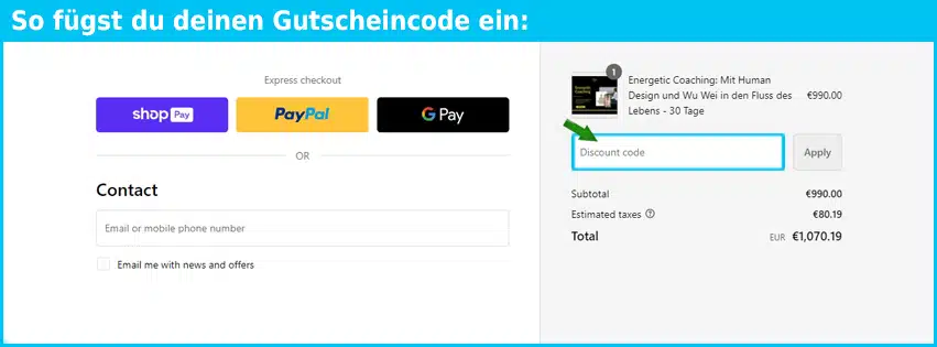 rf-consulting-lifestyle Gutschein einfuegen und sparen blau