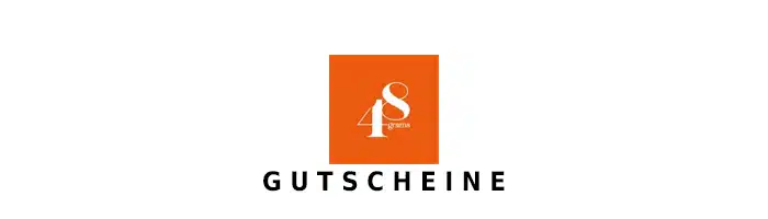 48grams Gutschein Logo Oben
