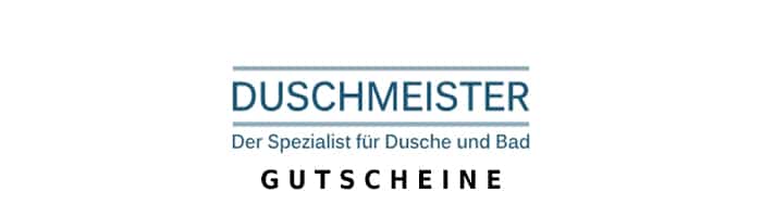 duschmeister Gutschein Logo Oben