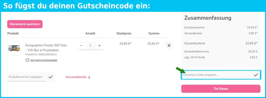 natuerlich-familie Gutschein einfuegen und sparen blau