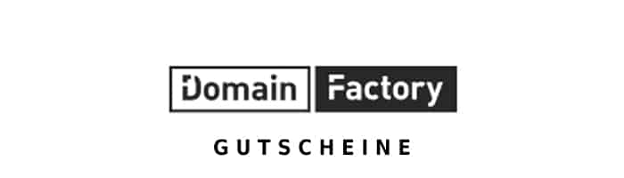 domainfactory Gutschein Logo Oben