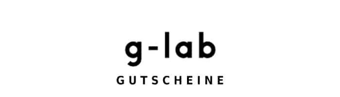 g-lab Gutschein Logo Oben