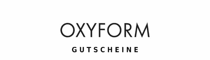 oxyform Gutschein Logo Oben