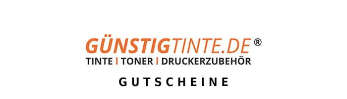 guenstigtinte.de Gutschein Logo Oben