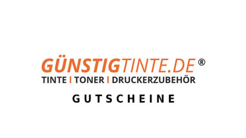 guenstigtinte.de Gutschein Logo Seite