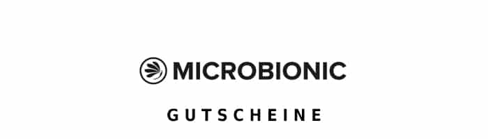 microbionic Gutschein Logo Oben