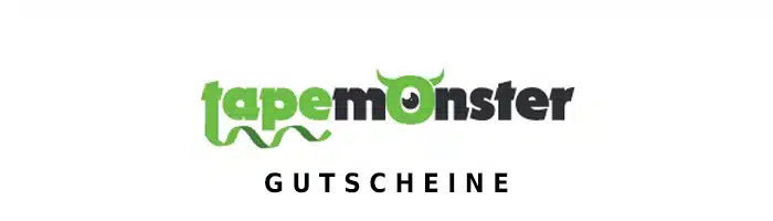 tapemonster Gutschein Logo Oben