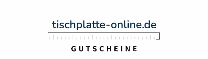 tischplatte-online.de Gutschein Logo Oben