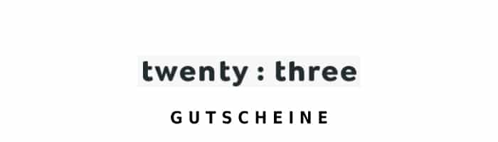 twentythree Gutschein Logo Oben