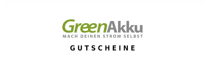 greenakku Gutschein Logo Oben
