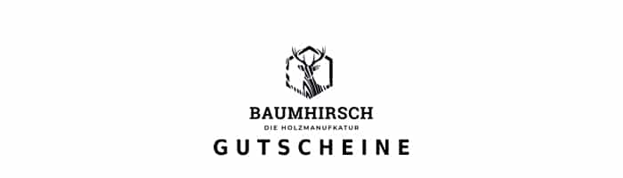 baumhirsch Gutschein Logo Oben