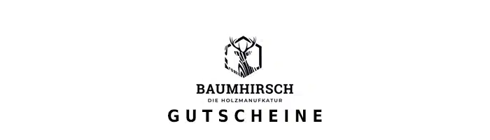 baumhirsch Gutschein Logo Oben