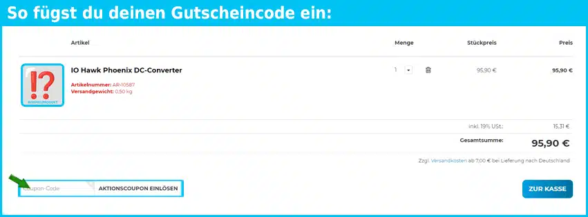 iohawk Gutscheine - Bei Newletteranmeldung tolle Angebote und Rabatte erhalten