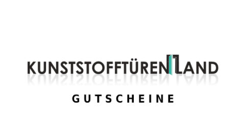 kunststofftuerenland Gutschein Logo Seite