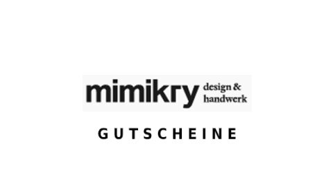 mimikry Gutschein Logo Seite