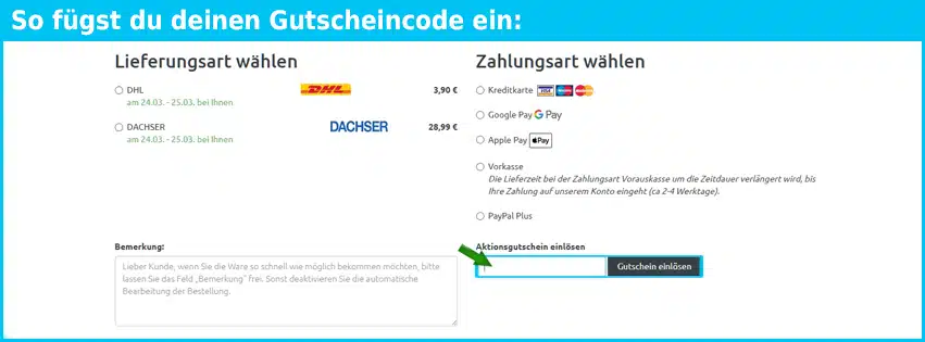 baumarkteu.de Gutschein einfuegen und sparen blau neu