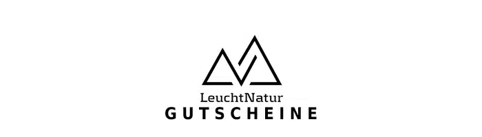 leuchtnatur Gutschein Logo Oben