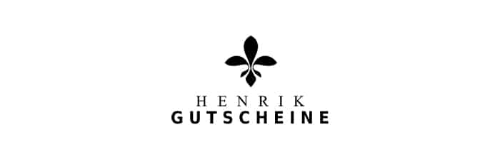 henriks-shop Gutschein Logo Oben
