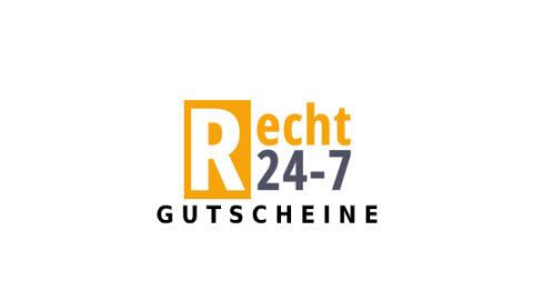 recht24-7 Gutschein Logo Seite
