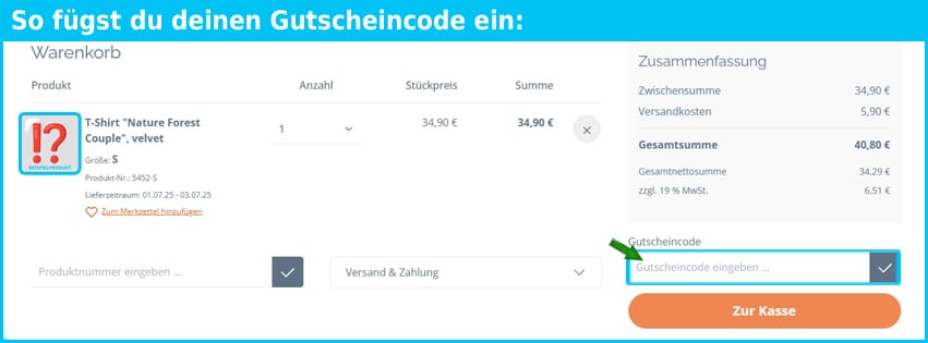 stadelmann-natur Gutschein einfuegen und sparen blau