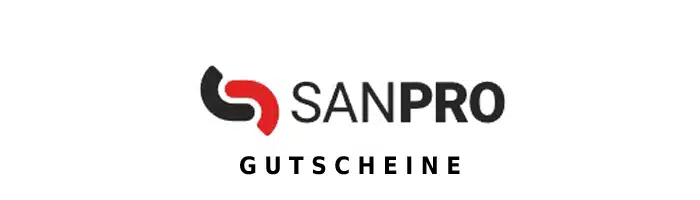 sanpro Gutschein Logo Oben