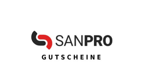 sanpro Gutschein Logo Seite