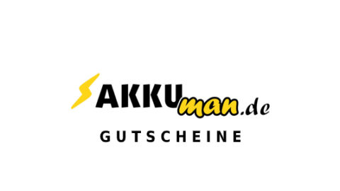 akkuman.de Gutschein Logo Seite