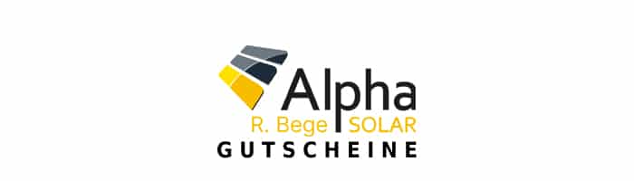 alpha-solar Gutschein Logo Oben