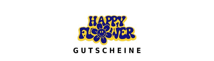 happyflower Gutschein Logo Oben